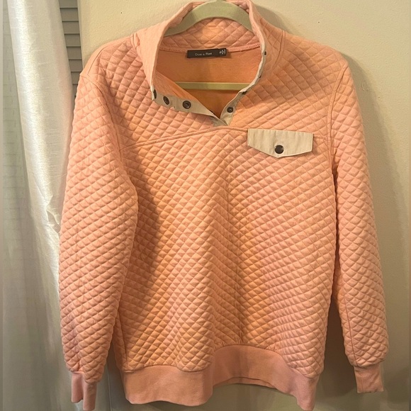 Doe & Rae Pink Pullover - Picture 1 of 4